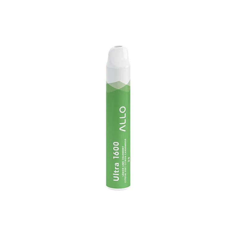 Allo Ultra1600 Disposable Vape Lemon Lime Cranberry