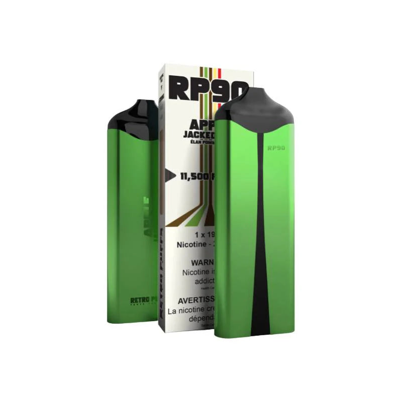 Boosted Rp90 11500 Rechargeable Disposable Vape Apple Jacked Jolt