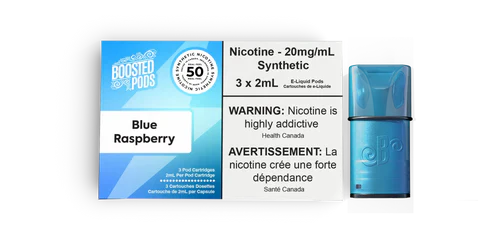 Boosted s50 Stlth Pod 3x2mL Blue Raspberry