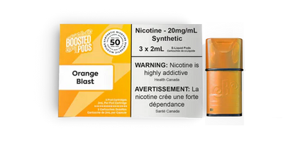 Boosted s50 Stlth Pod 3x2mL Orange Blast