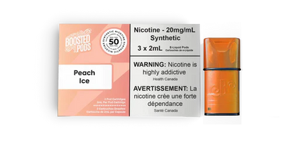 Boosted s50 Stlth Pod 3x2mL Peach Ice