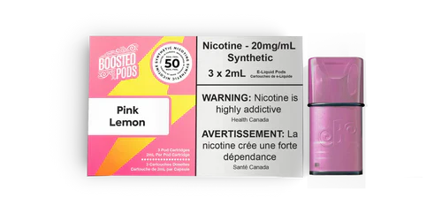 Boosted s50 Stlth Pod 3x2mL Pink Lemon