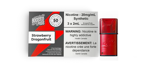 Boosted s50 Stlth Pod 3x2mL Strawberry Dragonfruit