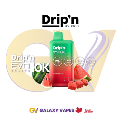 Dripn Evo10k Rechargeable Disposable Vape 