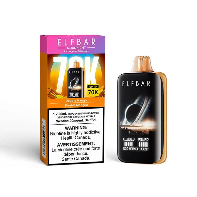 elfbar moonnight 70k double mango disposable vape 20mg 
