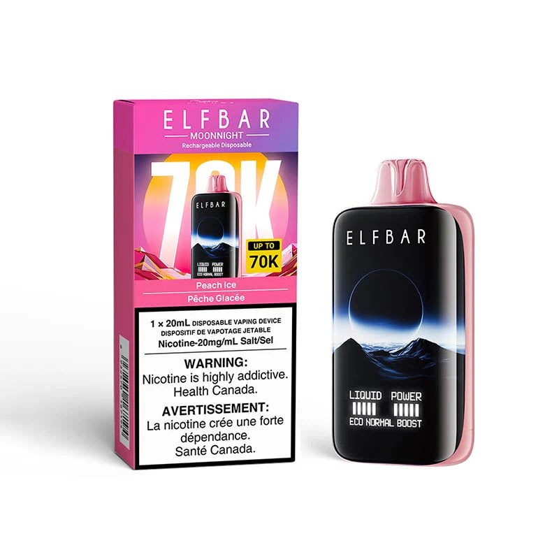 elfbar moonnight 70k peach ice disposable vape 20mg