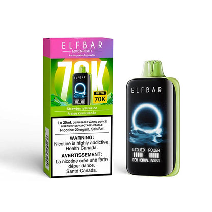elfbar moonnight 70k starwberry kiwi ice disposable vape 20mg