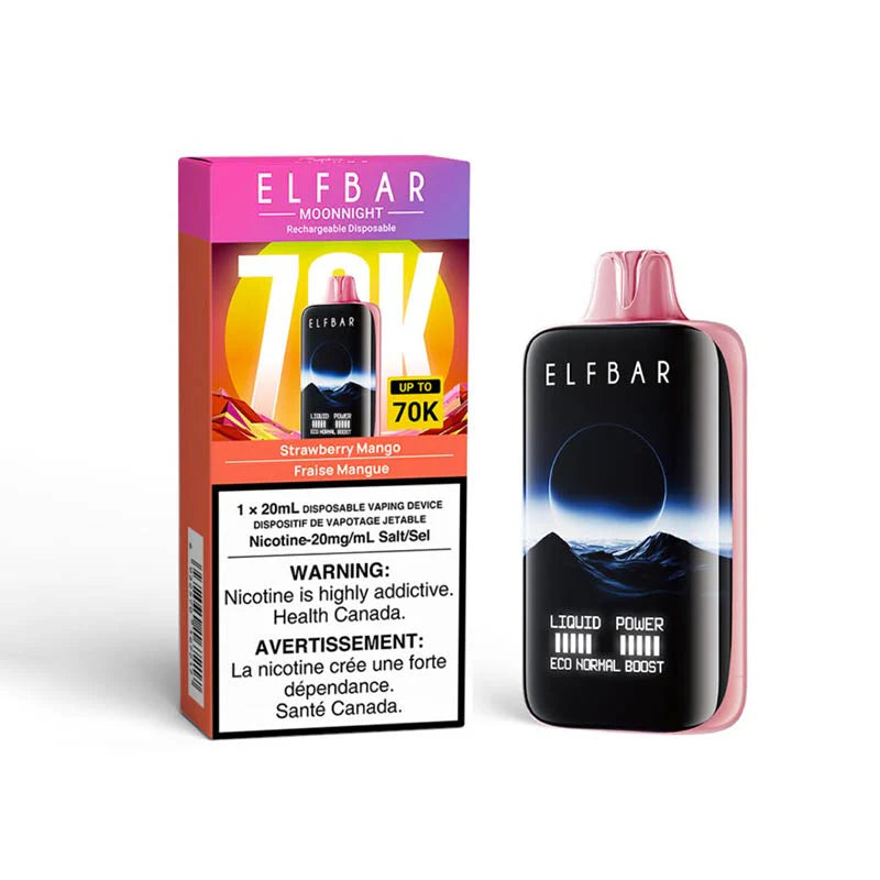 elfbar moonnight 70k strawberry mango disposable vape 20mg