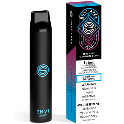 Envi Apex2500 Disposable Vape Blue Razz