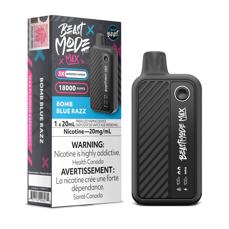 Flavour Beast Beast Mode18000 Rechargeable Vape Bomb Blue Razz