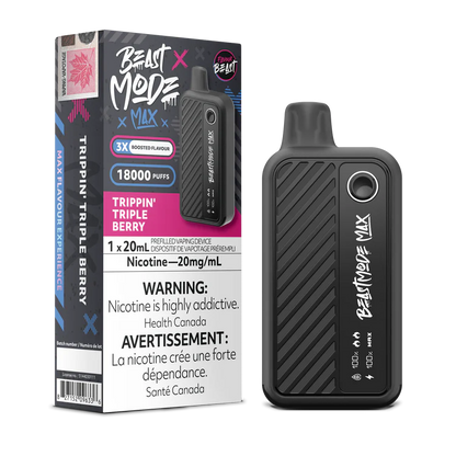 Flavour Beast Beast Mode18000 Rechargeable Vape Trippin Triple Berry Iced