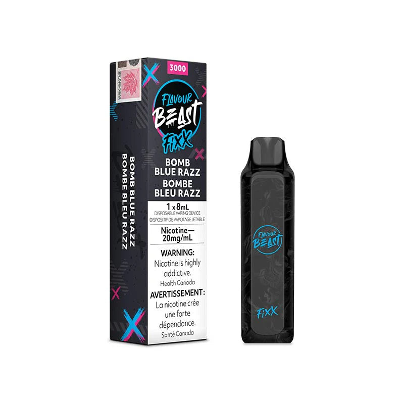 Flavour Beast Fixx3000 Vape Bomb Blue Razz 