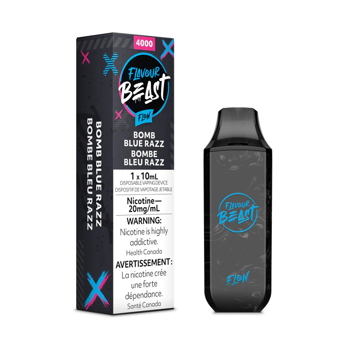 Flavour Beast Flow4000 Rechargeable Vape Bomb Blue Razz