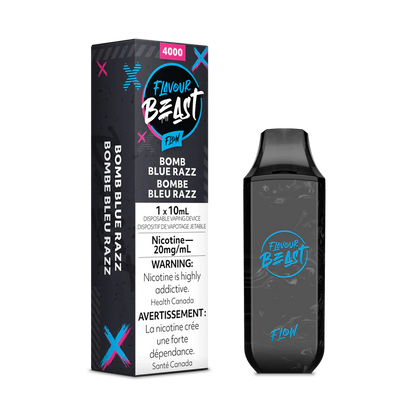 Flavour Beast Flow4000 Rechargeable Vape Bomb Blue Razz