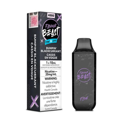 Flavour Beast Flow4000 Rechargeable Vape Bumpin Blackcurrant Iced