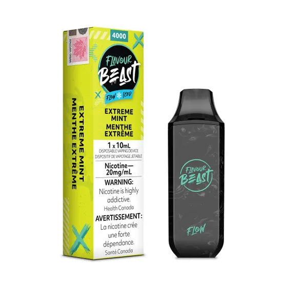 Flavour Beast Flow4000 Rechargeable Vape Extreme Mint Iced