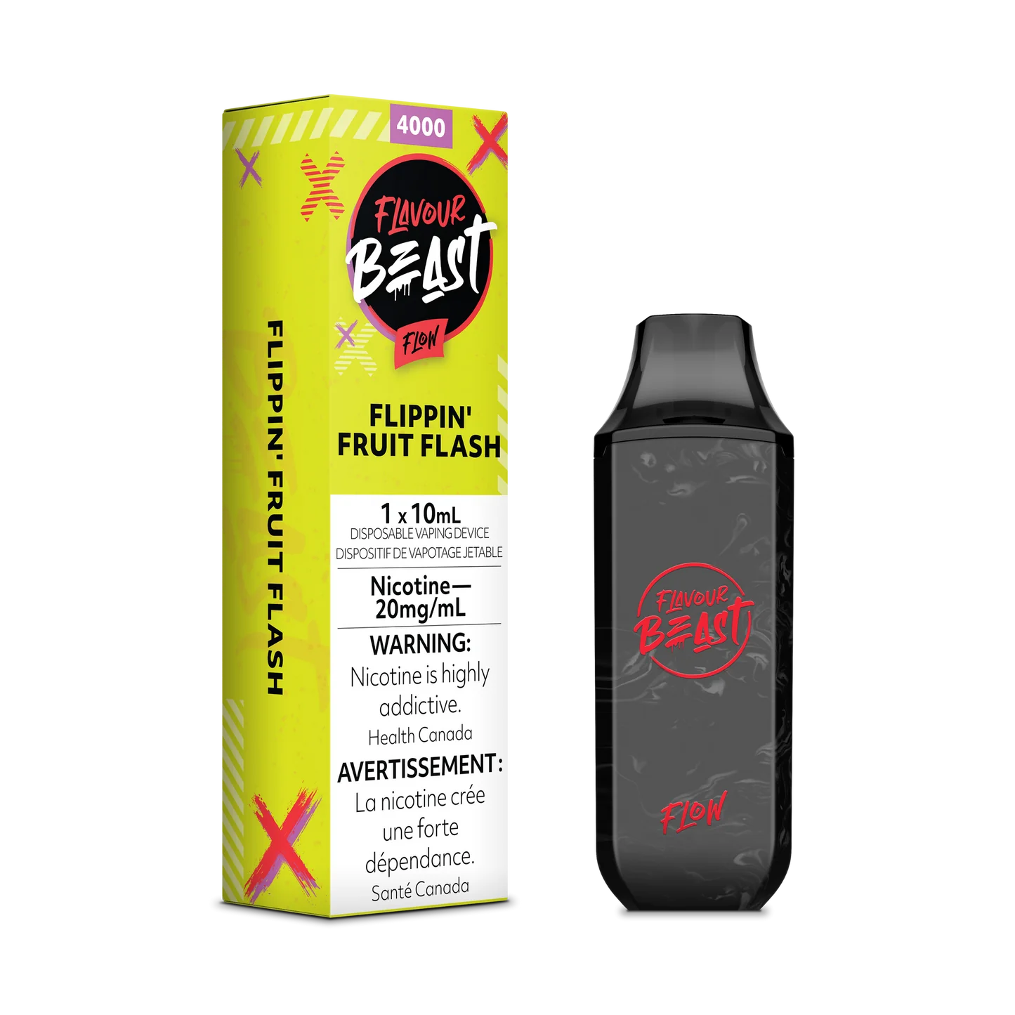 Flavour Beast Flow4000 Rechargeable Vape Fruit Flash