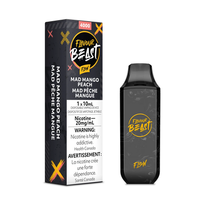 Flavour Beast Flow4000 Rechargeable Vape Mad Mango Peach