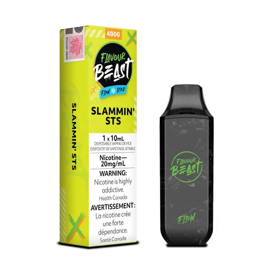 Flavour Beast Flow4000 Rechargeable Vape Slammin STS Iced