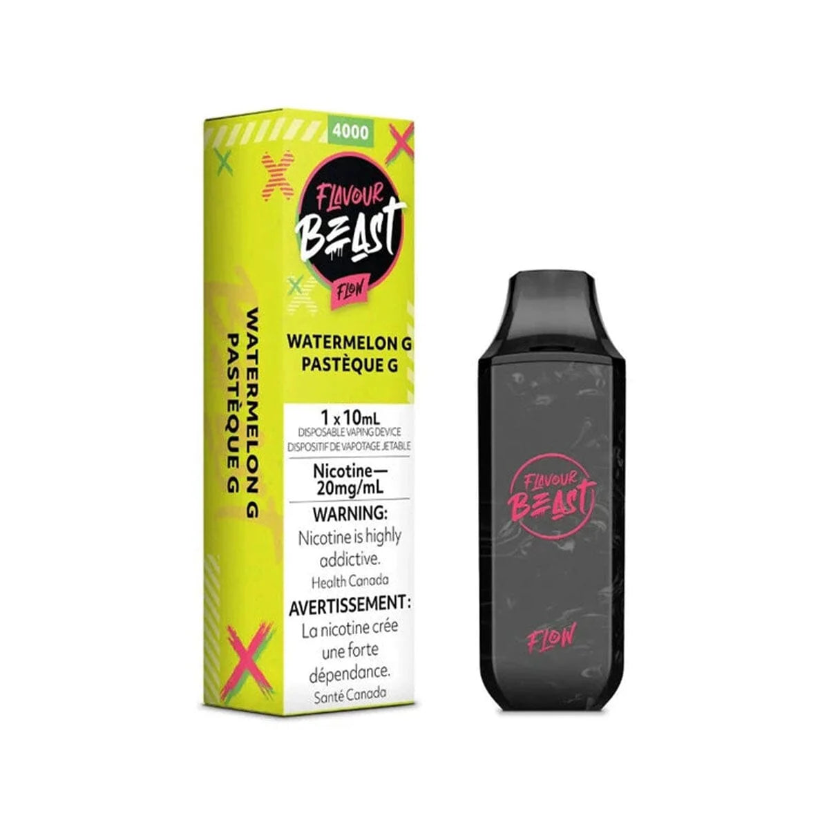 Flavour Beast Flow4000 Rechargeable Vape Watermelon G