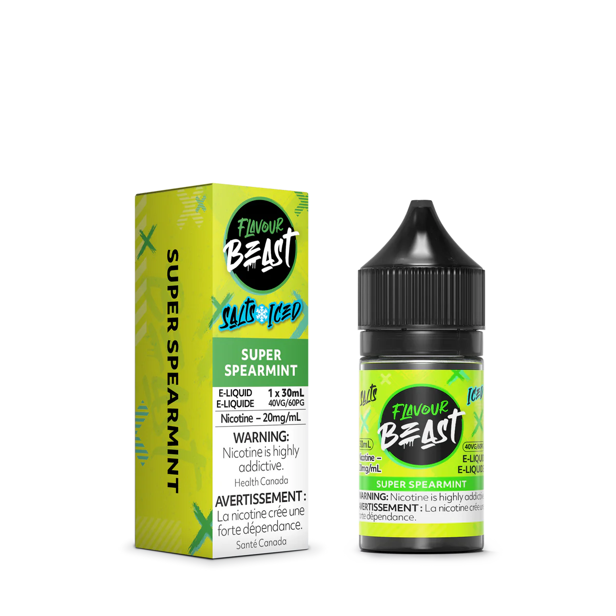 flavour beast salt super spearmint 20mg