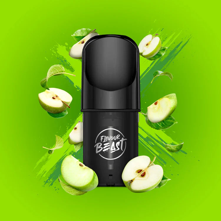 Flavour Beast Stlth Pod 3x2mL Gusto Green Apple