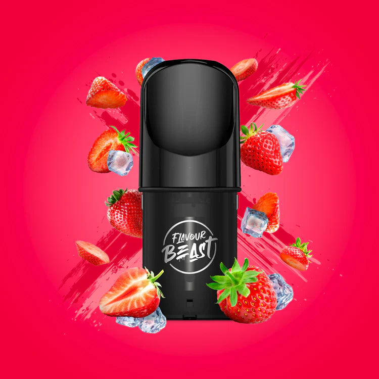 Flavour Beast Stlth Pod 3x2mL Sic Strawberry Iced