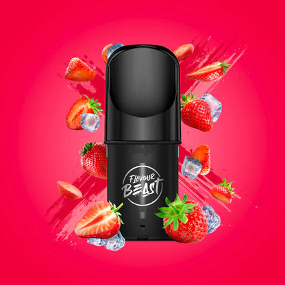 Flavour Beast Stlth Pod 3x2mL Sic Strawberry Iced