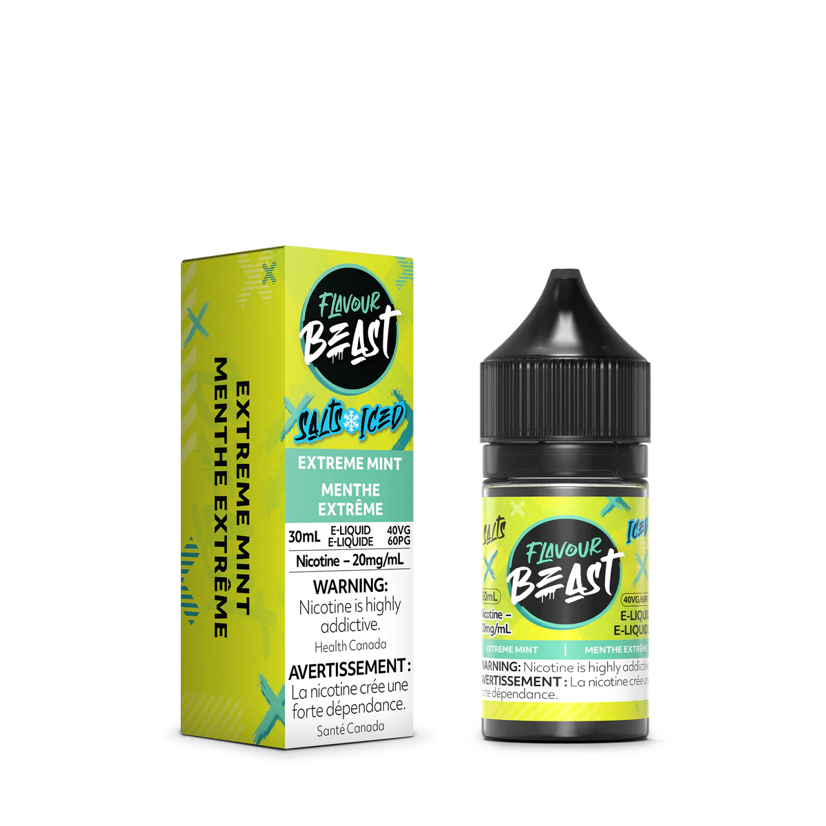flavour beast vape juice salt extreme mint 30ml 20mg