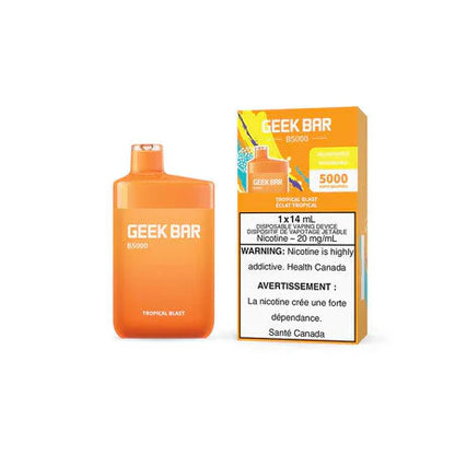 Geekbar B5000 Rechargeable Disposable Vape Tropical Blast