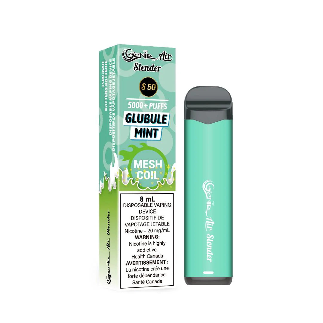 genie air slender 5000 glubule mint