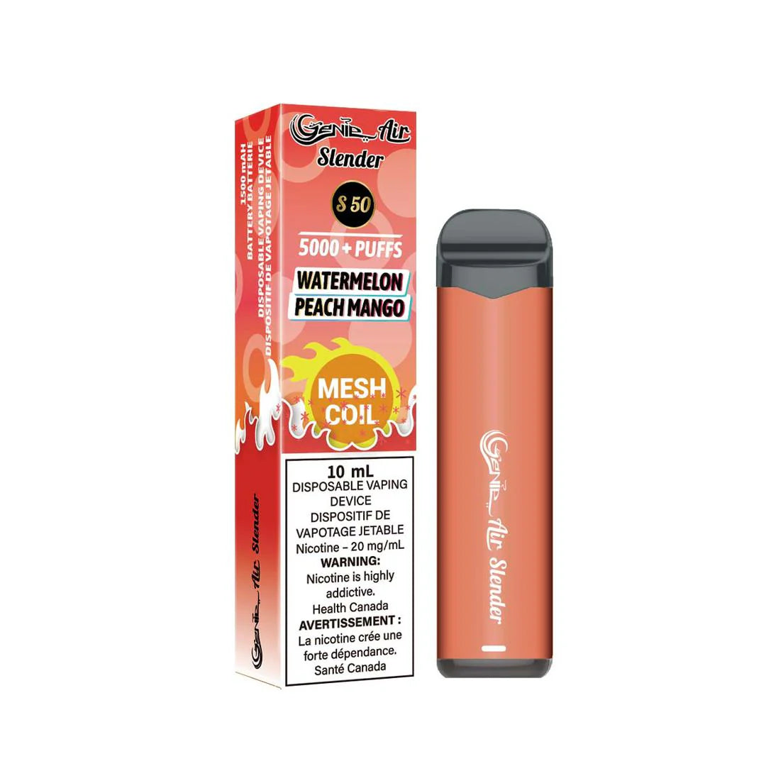 Genie Air Slender 5000 - Disposable Vape Galaxy Vapes Inc. Genie Air Slender 5000 - Disposable Vape Galaxy Vapes Inc.