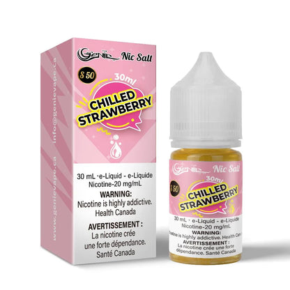 Genie Nic Salt E Liquid s50 30ml Chilled Strawberry