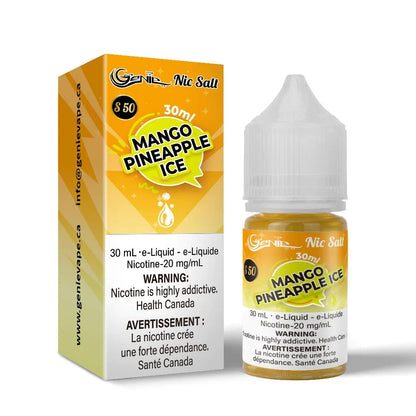 Genie Nic Salt E Liquid s50 30ml Mango Pineapple Ice