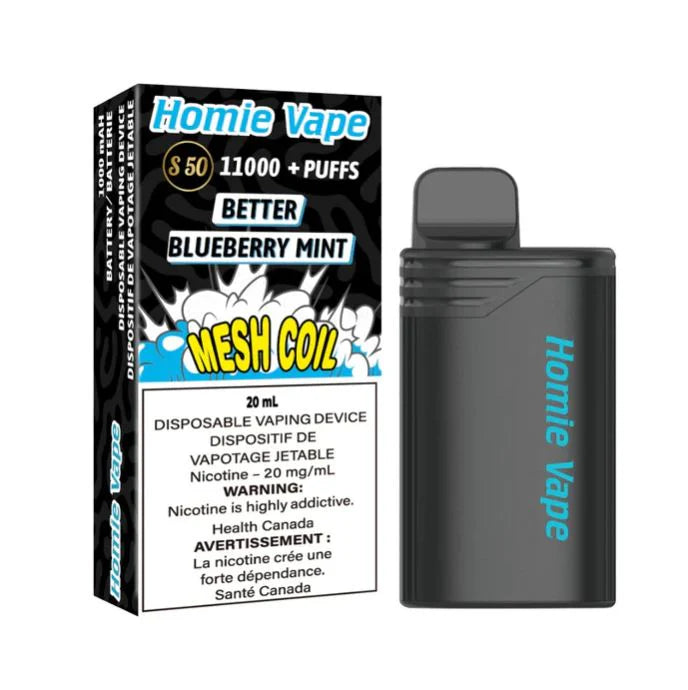 Homie Vape11000 Better Blueberry Mint