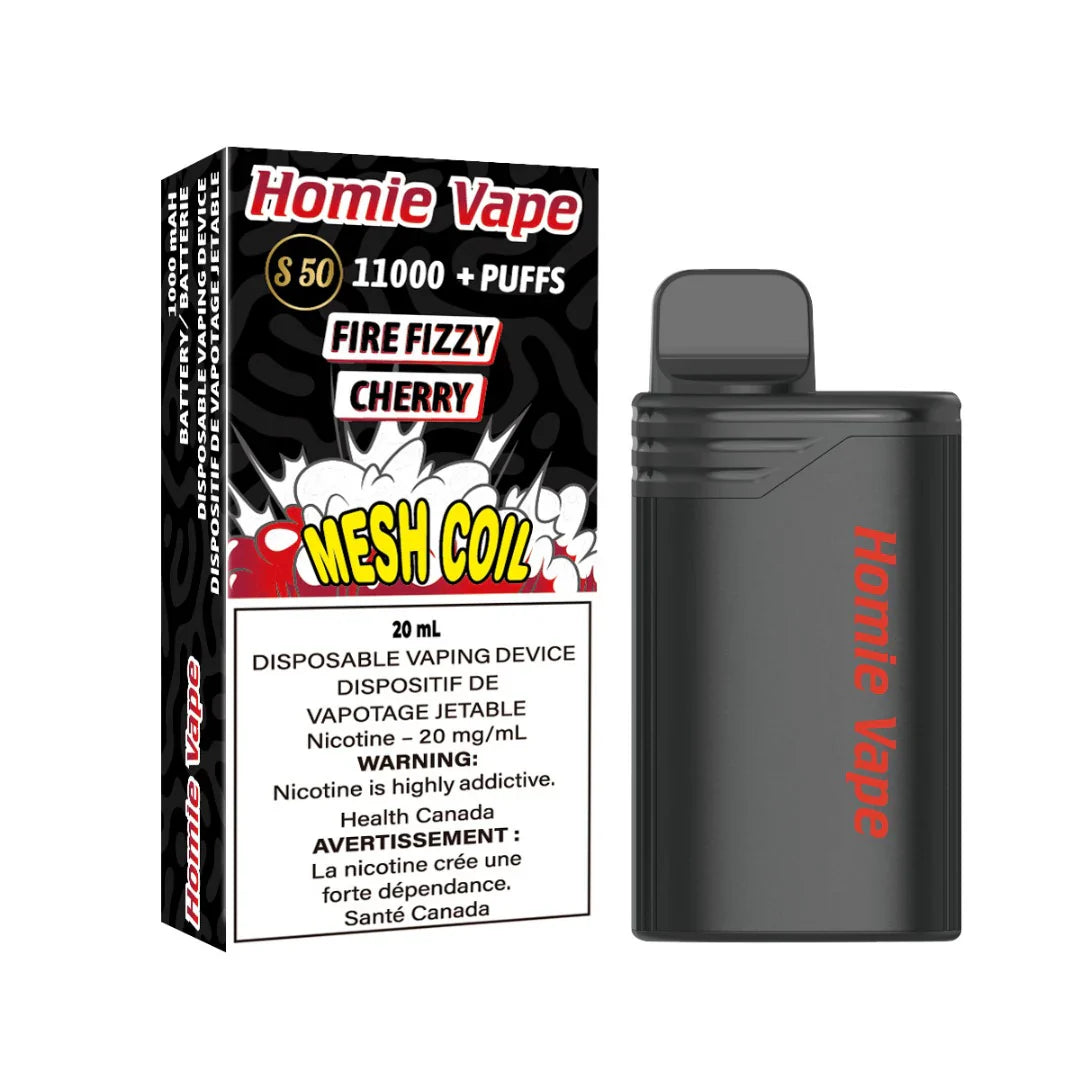 Homie Vape11000 Fire Fizzy Cherry