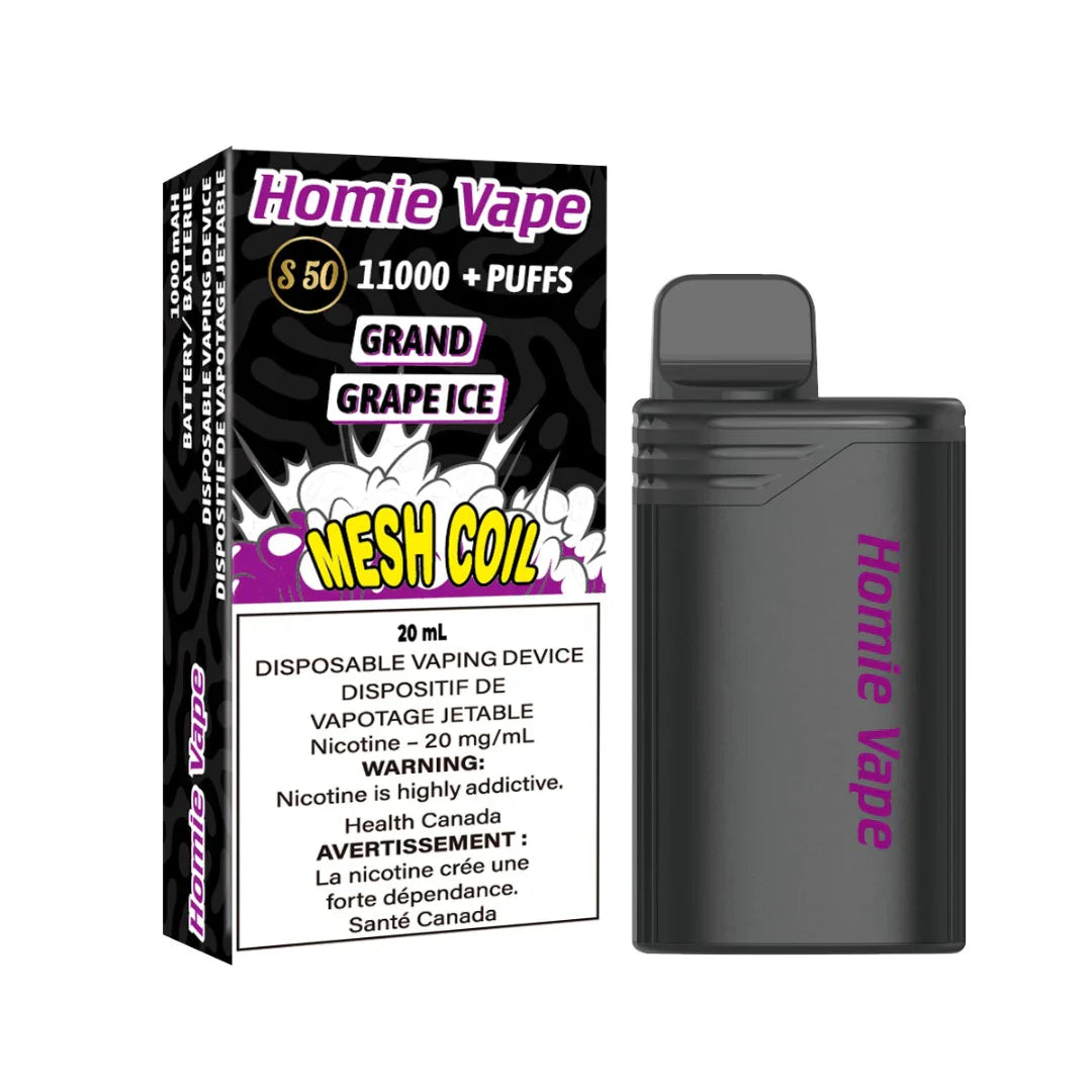 Homie Vape11000 Grand Grape Ice