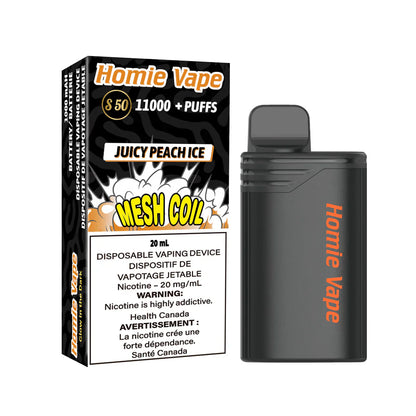 Homie Vape11000 Juicy Peach Ice