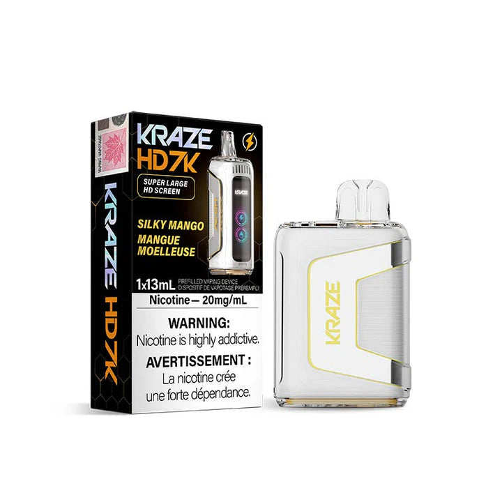 Kraze Hd7k Rechargeable Disposable Vape Sky Mango