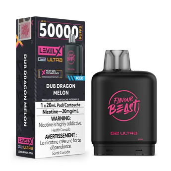 level x g2 ultra 50k dub dragon melon 20mg