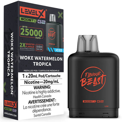 BOÎTES DE BOOST G2 DE NIVEAU X DE LA BÊTE DE SAVEUR 25 000 (ON)