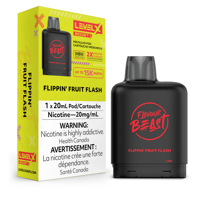 Level X Flavour Beast 15k Pod Flippin Fruit Flash