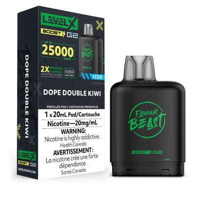 BOÎTES DE BOOST G2 DE NIVEAU X DE LA BÊTE DE SAVEUR 25 000 (ON)