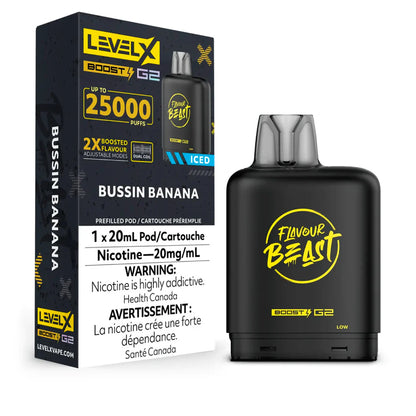 BOÎTES DE BOOST G2 DE NIVEAU X DE LA BÊTE DE SAVEUR 25 000 (ON)