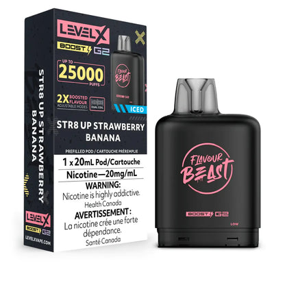 BOÎTES DE BOOST G2 DE NIVEAU X DE LA BÊTE DE SAVEUR 25 000 (ON)