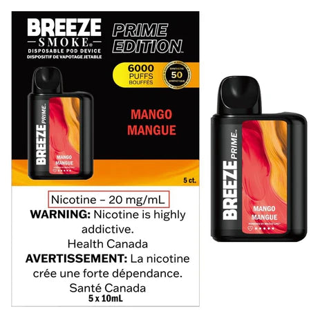 BREEZE PRIME EDITION 6000 Galaxy Vapes Inc. BREEZE PRIME EDITION 6000 Galaxy Vapes Inc.