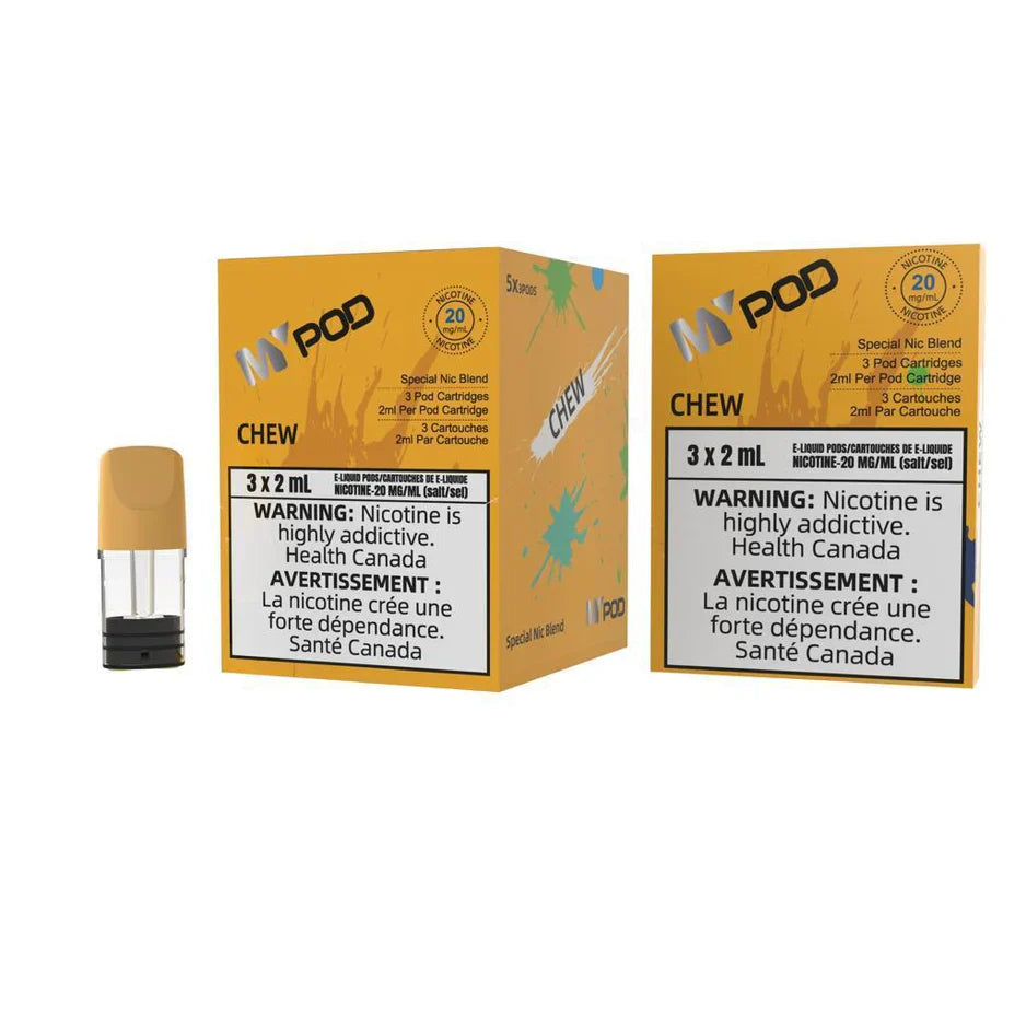 Mypod Stlth PopHit Pod 3x2mL Chew