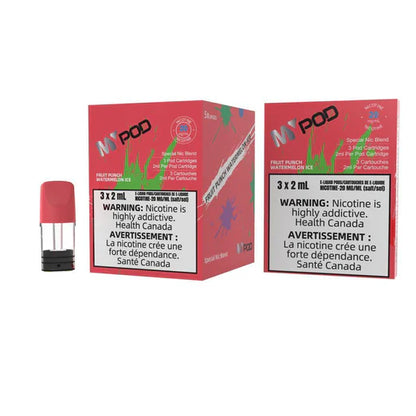 Mypod Stlth PopHit Pod 3x2mL Fruit Punch Watermelon Ice