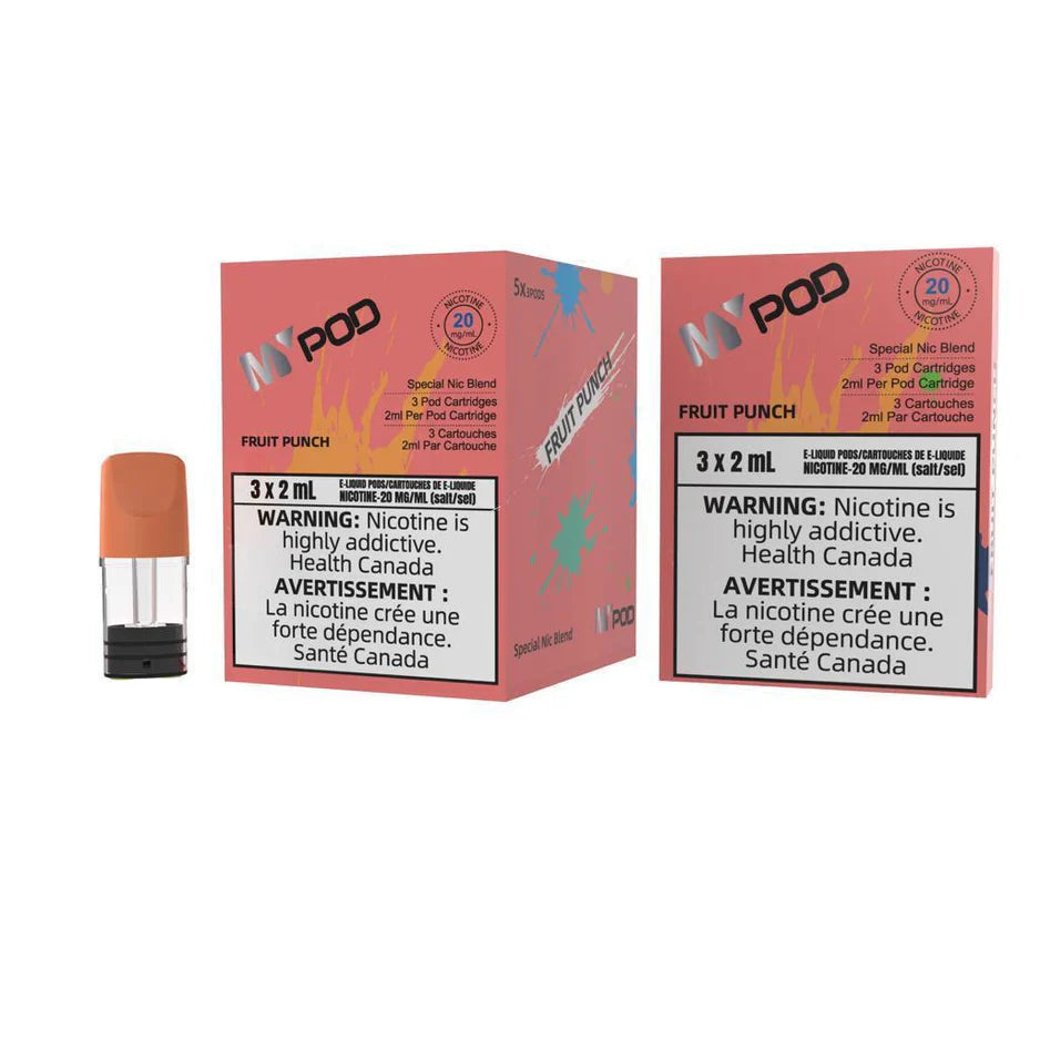 Mypod Stlth PopHit Pod 3x2mL Fruit Punch