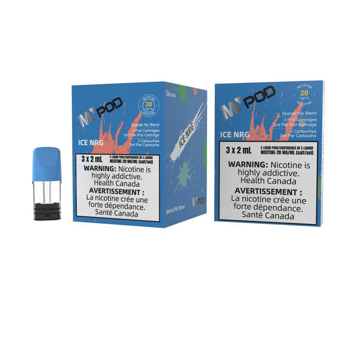 Mypod Stlth PopHit Pod 3x2mL Ice Energy